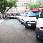 Governo do Estado entrega 11 novas ambulâncias ao Samu - O diretor geral da Fundação Hospitalar de Saúde