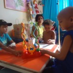 Projeto Anjo Linguarudo leva alegria para crianças em tratamento oncológico - A coordenadora da Oncologia