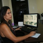 Final de semana poderá ser de chuva no estado - A meteorologista Aline Oliver