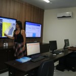 Final de semana poderá ser de chuva no estado - A meteorologista Aline Oliver
