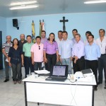 Prefeitos do baixo São Francisco elegem mesa diretora de consórcio público - Fotos: Ascom/Semarh