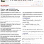 Folha de São Paulo destaca os investimentos de empresas privadas em SE - Foto: Marcelle Cristinne/ASN