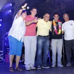 Jackson participa da noite de abertura do Bloco Rasgadinho -