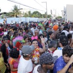 Jackson se diverte ao lado de milhares de foliões no cortejo do Rasgadinho -