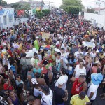 Jackson se diverte ao lado de milhares de foliões no cortejo do Rasgadinho -