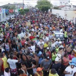 Jackson se diverte ao lado de milhares de foliões no cortejo do Rasgadinho -