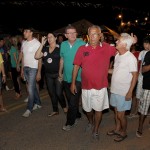 Jackson participa da comemoração carnavalesca na praia do Abaís -