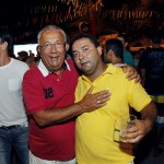 Jackson participa da comemoração carnavalesca na praia do Abaís -