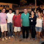 Jackson participa da comemoração carnavalesca na praia do Abaís -
