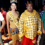 Jackson participa da comemoração carnavalesca na praia do Abaís -