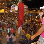 Jackson participa da comemoração carnavalesca na praia do Abaís -
