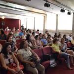Primeira Roda de Leitura do ano atrai grande público a BPED - Auditório ficou lotado para receber a escritora / Fotos: Ascom/Secult