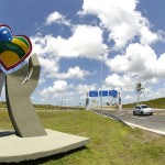 Primeiro final de semana com sergipanos e turistas desfrutando da ponte Gilberto Amado - O agricultor Egídio de Jesus Santos