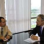 Ministro dos Transportes dá aval a pleito de Déda para duplicação da BR235 -