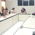 Seed apresenta a técnicos pedagógicos o Programa de Incentivo à Leitura e à Escrita - A professora Andréa Brazil