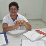 Acolhidas do Izabel Abreu participam de qualificação profissionalizante - A professora Valmira Nobre Farias