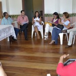 Reunião em São Cristóvão discute execução do PAC das Cidades Históricas  - A secretária Eloísa Galdino conduziu a reunião ao lado da prefeita Rivanda Goés / Fotos: Ascom/Secult