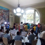 Palácio Olímpio Campos dá início às comemorações momescas - Fotos: Ascom/PMOC