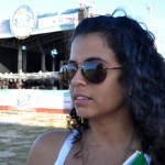 Secretária visita estrutura do Verão Sergipe - A coordenadora de eventos da Secult