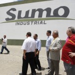 Vicegovernador visita instalações da Sumo Industrial em Boquim  - Fotos: Marcos Rodrigues/ASN