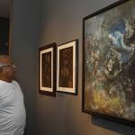 Jackson comparece ao lançamento de livro e exposição de Joubert Moraes -
