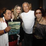 Jackson comparece ao lançamento de livro e exposição de Joubert Moraes -
