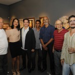 Jackson comparece ao lançamento de livro e exposição de Joubert Moraes -