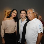 Jackson comparece ao lançamento de livro e exposição de Joubert Moraes -