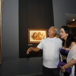 Jackson comparece ao lançamento de livro e exposição de Joubert Moraes -