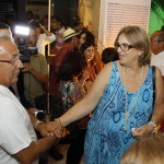 Jackson comparece ao lançamento de livro e exposição de Joubert Moraes -
