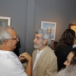 Jackson comparece ao lançamento de livro e exposição de Joubert Moraes -
