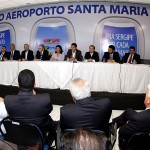 Déda e presidente da Infraero assinam acordo para construção do novo aeroporto de Aracaju - Fotos: Victor Ribeiro/ASN