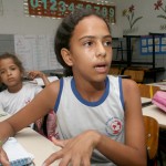 Alunos do Manoel Franco Freire são atendidos pelo Programa Saúde nas Escolas -