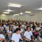 Peça teatral estimula inscrição ao cadastro de medula óssea feito no Hemose - Fotos: Ascom/FSPH