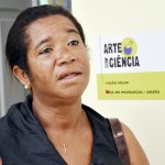 Alunos de escolas estaduais expõem projetos no Museu da Gente Sergipana - A professora Maria José Cardoso Santos Lima