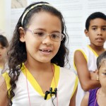 Alunos de escolas estaduais expõem projetos no Museu da Gente Sergipana - A professora Maria José Cardoso Santos Lima