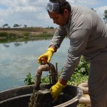 Técnicos da Deso visitam lagoa de estabilização em Lagarto  - Fotos: Ascom/Deso