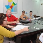 Lúcia Falcón recebe prefeitas do interior sergipano -  Prefeita apresenta pedidos