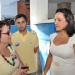 Lúcia Falcón visita obras do Sergipe Cidades em Propriá -