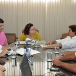 Lúcia Falcón recebe prefeitas do interior sergipano -  Prefeita apresenta pedidos