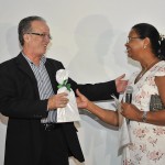 Jackson participa da concessão do selo do INPI que certifica renda irlandesa  - Fotos: Marcos Rodrigues/ASN