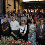 Jackson participa da concessão do selo do INPI que certifica renda irlandesa  - Fotos: Marcos Rodrigues/ASN