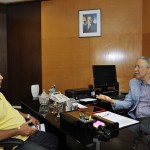 Marcelo Déda sincroniza ações com o vicegovernador Jackson Barreto  -