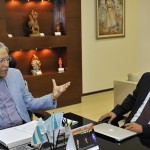 Governador recebe visita do reitor e dirigentes da UFS  -