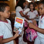 Homenagem a Aglaé Fontes marca comemorações ao Mês do Livro Infantil  - Aglaé contou histórias para a criançada / Fotos: Ascom/Secult