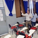 Secretário se reúne com professores e alunos do Francisco Rosa - Fotos: Eugênio Barreto/Seed