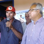 Jackson Barreto participa de entrega de assentamento a famílias do MST -