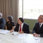 Jackson Barreto mantém diálogo com empresários espanhóis  - Fotos: Ana Compte