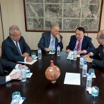 Jackson Barreto mantém diálogo com empresários espanhóis  - Fotos: Ana Compte
