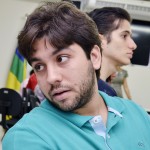 Estudantes da Fanese visitam o Complexo Administrativo da Seed - A professora Léa Rocha